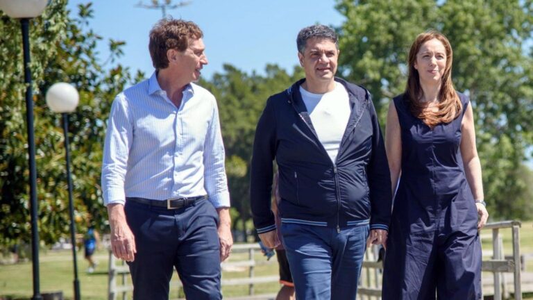 Jorge Macri sumó a Diego Santilli y a María Eugenia Vidal a su armado en CABA