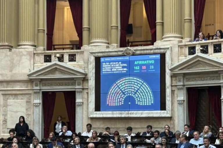 El gobierno de Milei logra la media sanción para la suspensión de las PASO