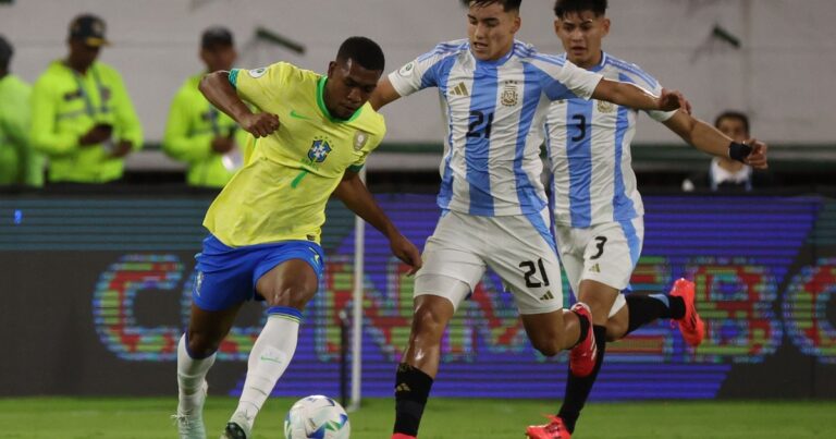 Luego del empate entre Argentina y Brasil, cómo se define el campeón del Sudamericano Sub 20?