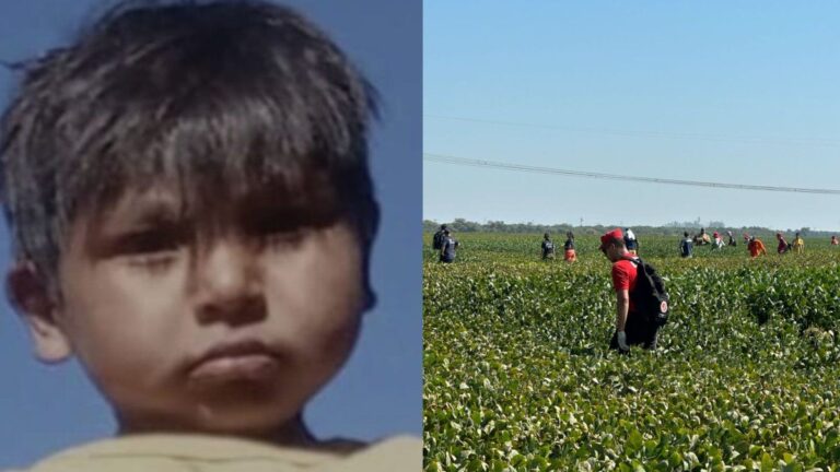 Desesperada búsqueda de Liam, un niño de 3 años desaparecido en Córdoba