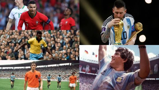 Debate eterno: Quiénes son (o han sido) los mejores futbolistas de la historia?