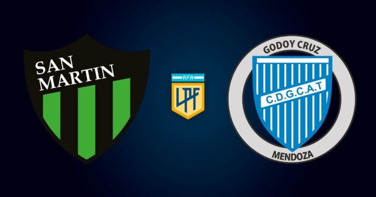 San Martín (SJ) vs. Godoy Cruz, por el Torneo Apertura: día, horario y cómo verlo por TV