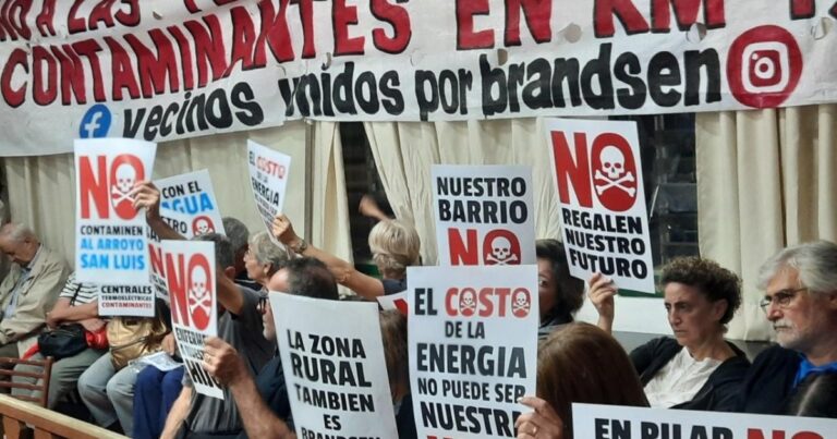 Brandsen. Vecinos frenaron la instalación de termoeléctricas contaminantes