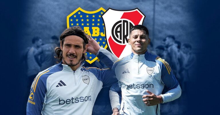 Sin Cavani, la doble función de Rojo ante River y la marca que alcanzará en el Súper