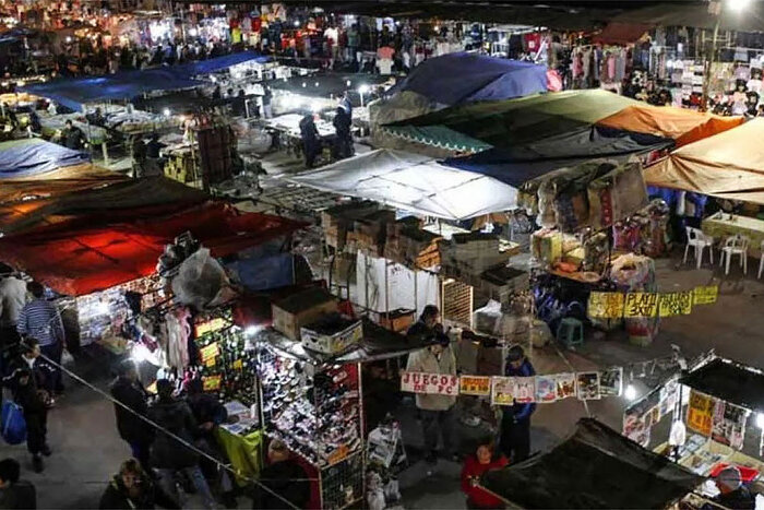 La feria que nunca duerme, hoy está en pausa