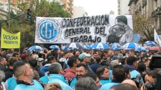 La CGT no participará de la marcha por Cristina Kirchner y dejó libertad de acción a los gremios