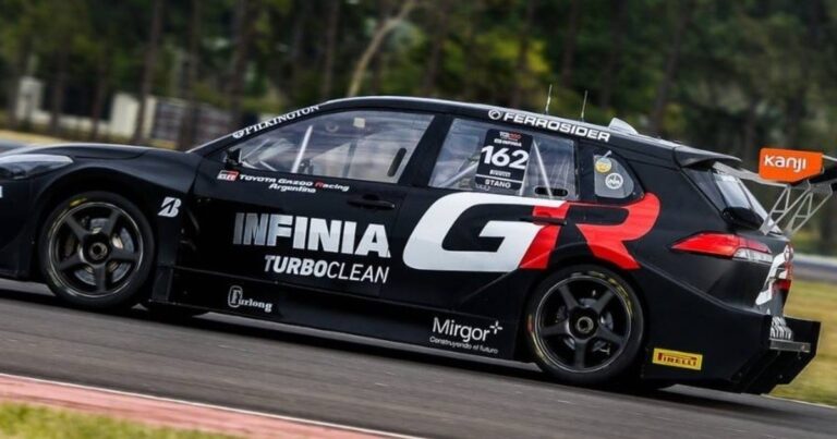 Emiliano Stang lideró el 1-2 de Toyota en el TC2000 en Concordia