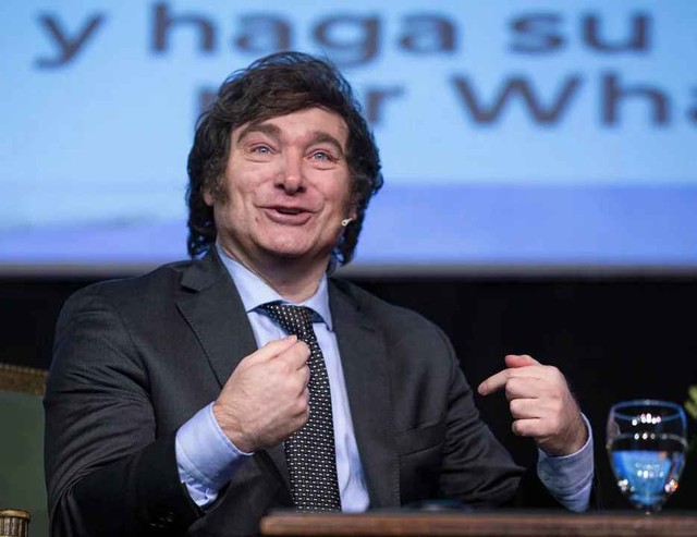 Encuesta refleja qué porcentaje de imagen positiva tiene Milei