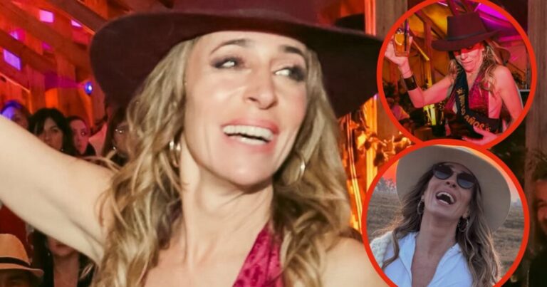 Sandra Borghi cumplió 50 y lo festejó con una espectacular fiesta campestre con temática cowboy