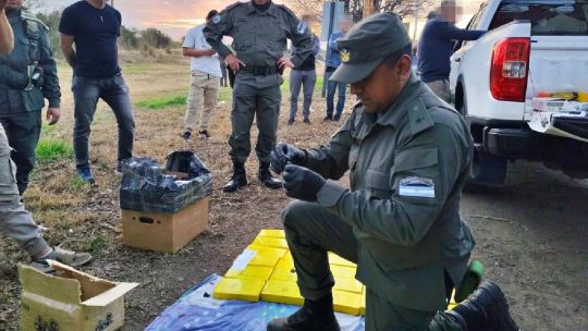Cayó en Chaco un «camión narco» que llevaba más de 172 kilos de cocaína escondidos: hay 5 detenidos