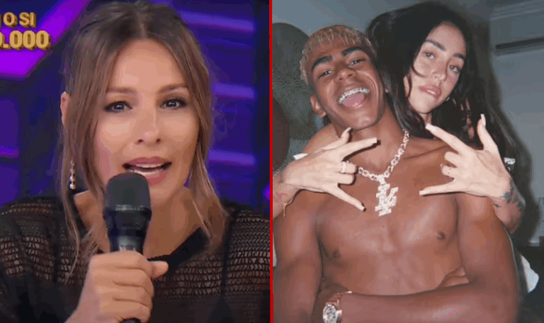 Qué hizo Pampita cuando se enteró en vivo de la gran mentira sobre la relación de Nicki Nicole y Lamine Yamal