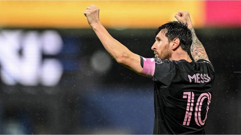 Con un doblete de Messi, el Inter Miami ganó por 4-0 contra New York City y es tercero en la MLS