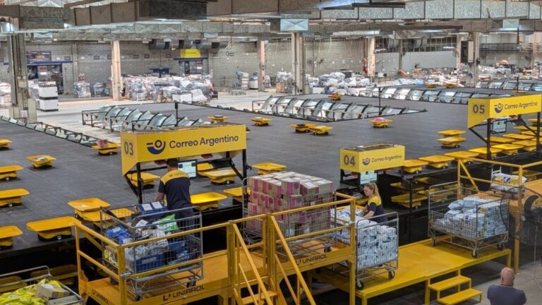 Correo Argentino inauguró el primer sistema de clasificación robótica en Latinoamérica
