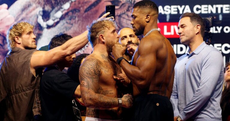 A qué hora en Netflix es la pelea de Jake Paul vs Anthony Joshua? Los horarios por país este viernes 19 de diciembre, cartelera completa y lo que debes saber