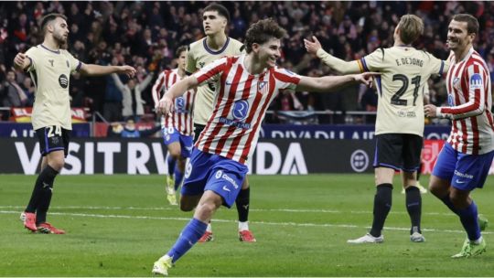 Atlético Madrid aplastó 4-0 al Barcelona en las semifinales de la Copa del Rey
