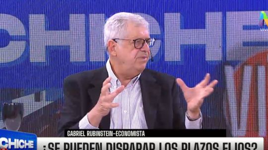 Exclusivo de ‘Chiche en vivo’: Gabriel Rubinstein, economista, reconoció que «la economía de Javier Milei genera poco empleo»